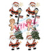 Printed Decal - Santa Town Accent 545 | Decals from The Glitter Guy
