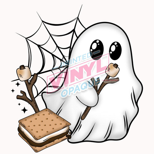 Printed Decal - Smore Ghost | Decals from The Glitter Guy