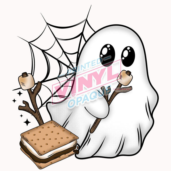 Printed Decal - Smore Ghost | Decals from The Glitter Guy