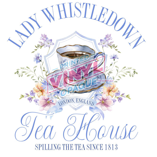 Printed Decal - Spilling Tea Since | Decals from The Glitter Guy