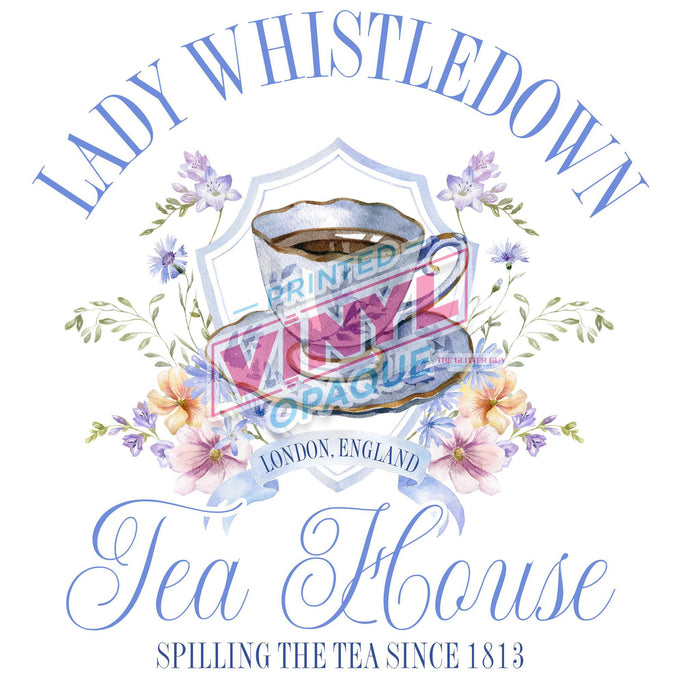 Printed Decal - Spilling Tea Since | Decals from The Glitter Guy