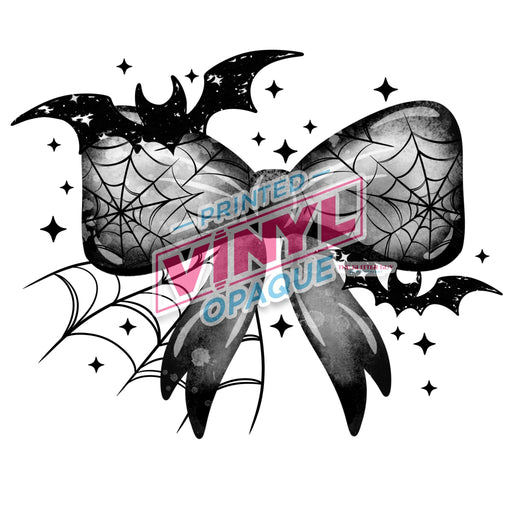 Printed Decal - Spooky Bow | Decals from The Glitter Guy