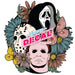 Printed Decal - Spooky Floral | Decals from The Glitter Guy