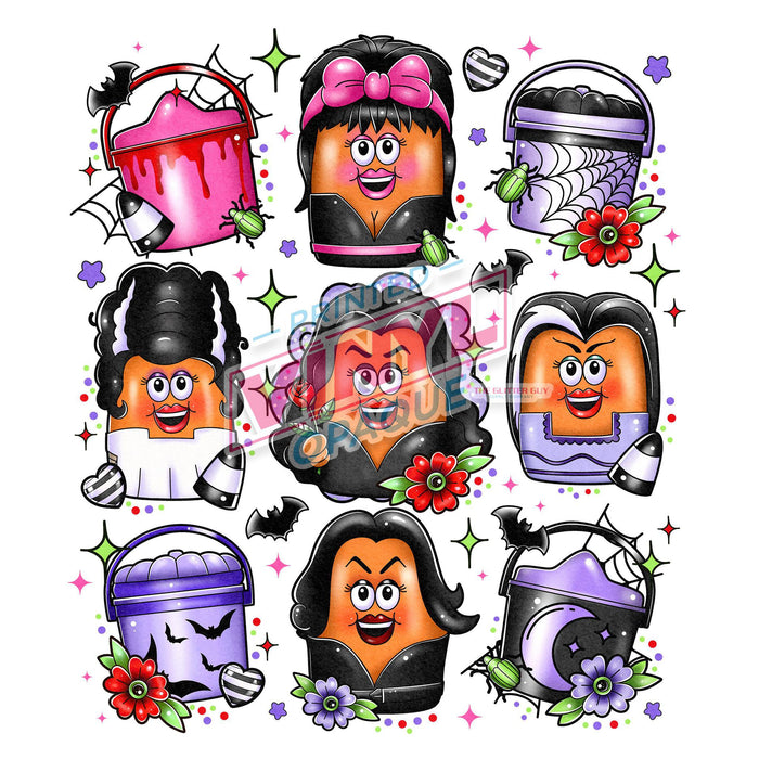 Printed Decal - Spooky Girl Nugs | from The Glitter Guy