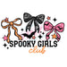 Printed Decal - Spooky Girls Club | Decals from The Glitter Guy