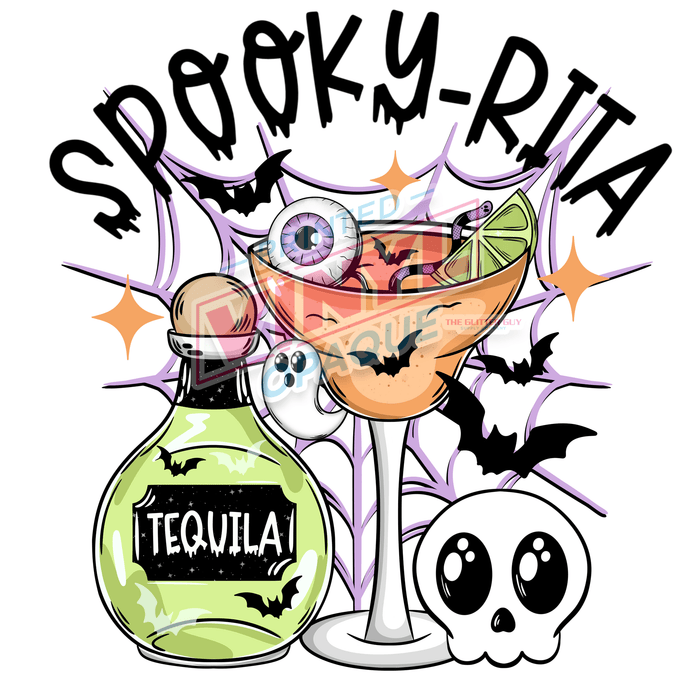 Printed Decal - Spooky Rita | Decals from The Glitter Guy