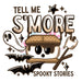 Printed Decal - Spooky Smores Stories | Decals from The Glitter Guy