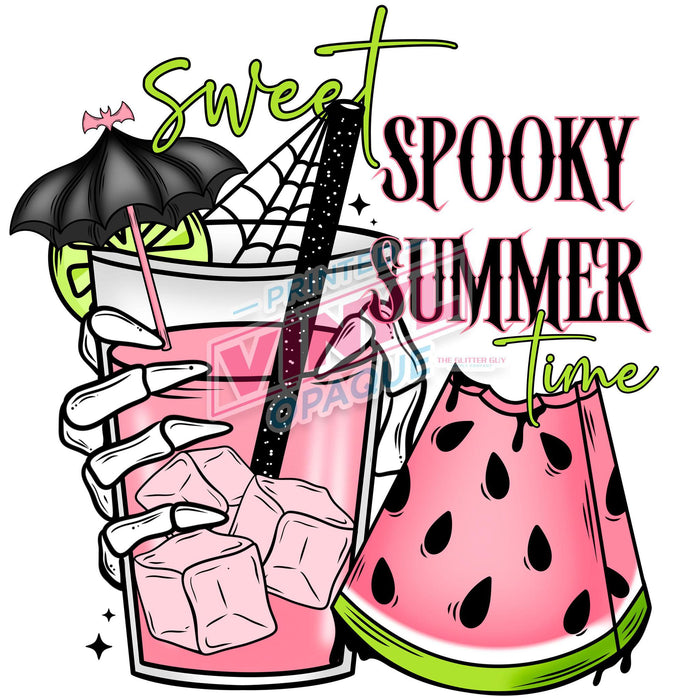 Printed Decal - Spooky Summer | Decals from The Glitter Guy