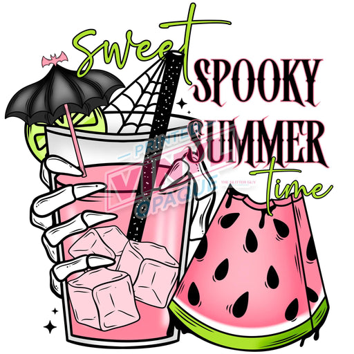 Printed Decal - Spooky Summer | Decals from The Glitter Guy