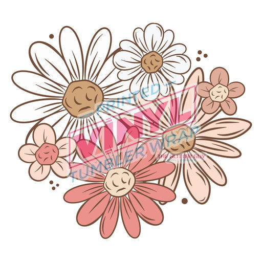 Printed Decal - Spring Florals | Decals from The Glitter Guy
