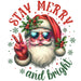 Printed Decal - Stay Merry | from The Glitter Guy