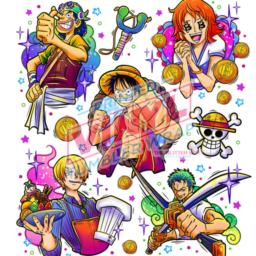 Printed Decal - Straw Hats | Decals from The Glitter Guy