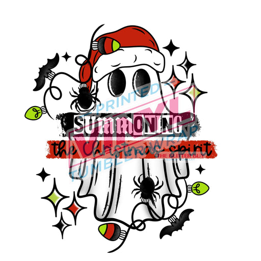 Printed Decal - Summoning Christmas | Decals from The Glitter Guy