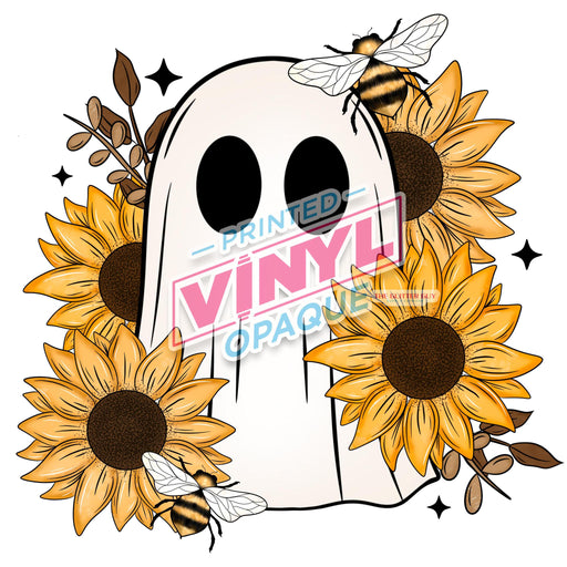 Printed Decal - Sunflower Ghost | Decals from The Glitter Guy