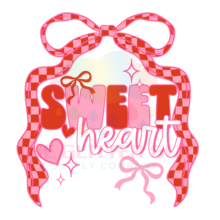 Printed Decal - Sweetheart Bow | Decals from The Glitter Guy