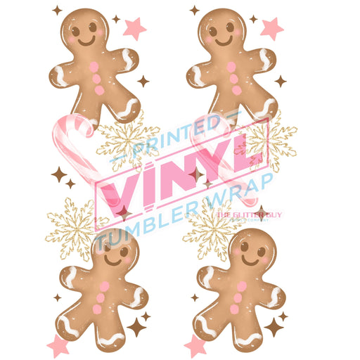 Printed Decal - Tis The Gingerbread Accent | Decals from The Glitter Guy