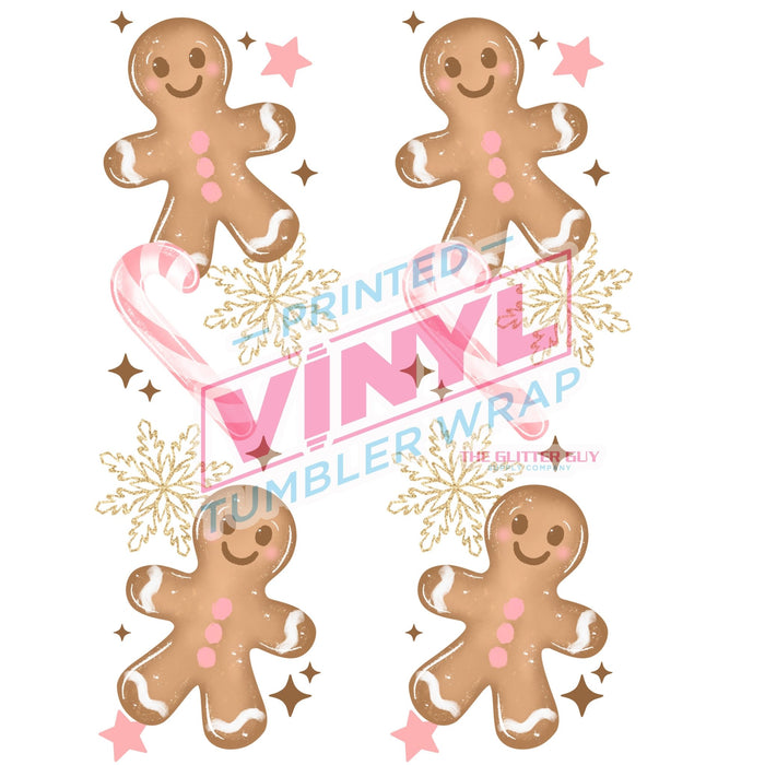 Printed Decal - Tis The Gingerbread Accent | Decals from The Glitter Guy