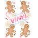 Printed Decal - Tis The Gingerbread Accent | Decals from The Glitter Guy