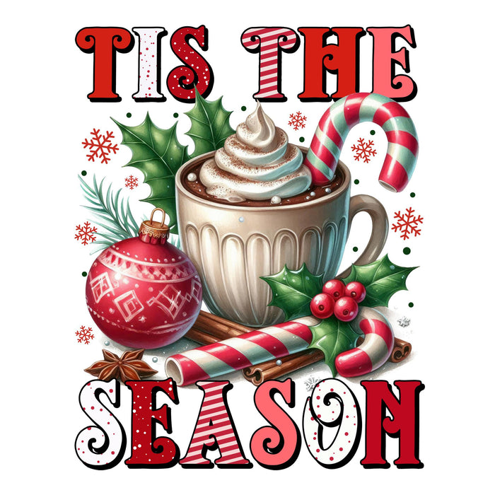 Printed Decal - Tis The Season | from The Glitter Guy