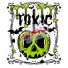Printed Decal - Toxic | Decals from The Glitter Guy