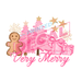 Printed Decal - Very Merry Pink | Decals from The Glitter Guy