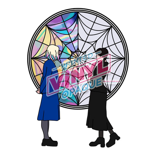 Printed Decal - Wednesday | Decals from The Glitter Guy