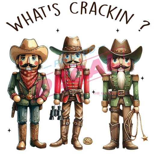 Printed Decal - Western Nutcrackers | from The Glitter Guy