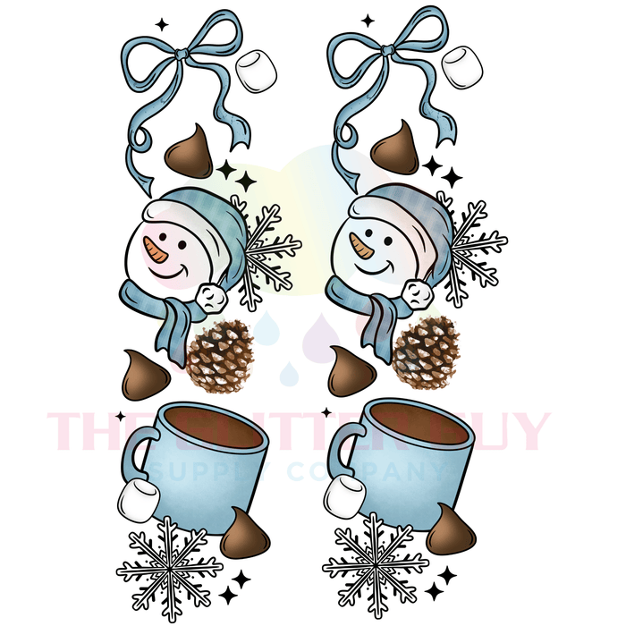 Printed Decal - Winter Collage | Decals from The Glitter Guy