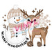 Printed Decal - Winter Wonderland | Decals from The Glitter Guy