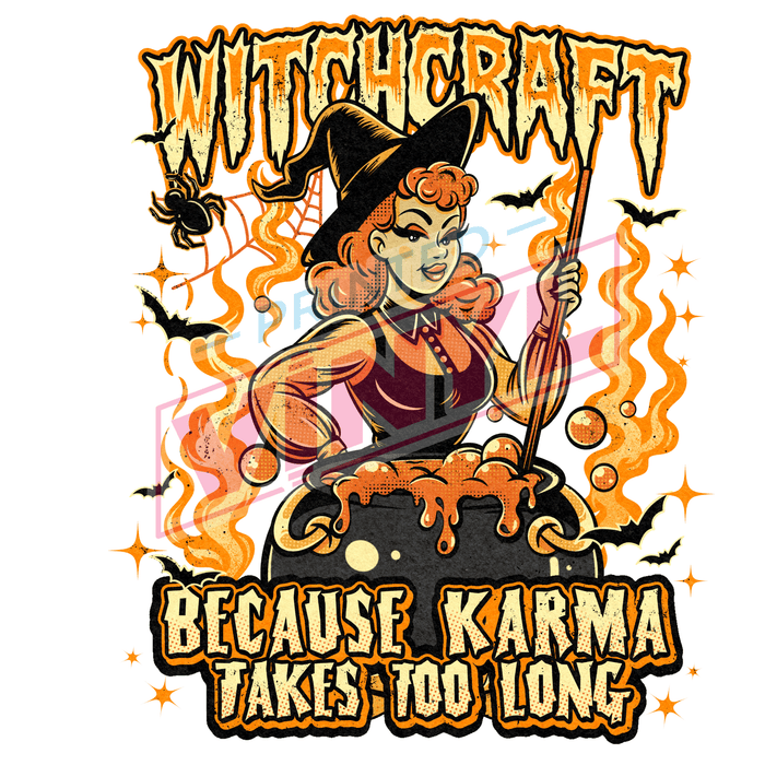 Printed Decal - Witchcraft | Decals from The Glitter Guy