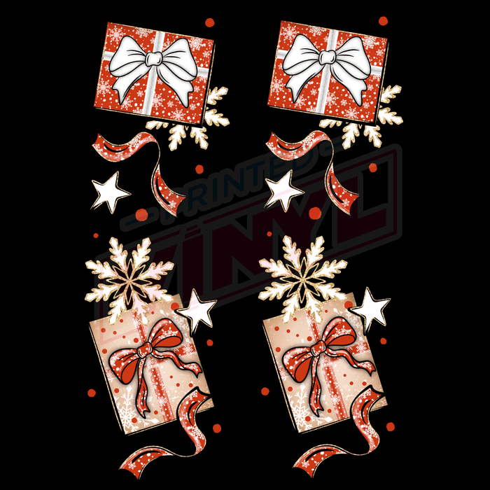 Printed Decal - Wrapping Paper Accent | Decals from The Glitter Guy