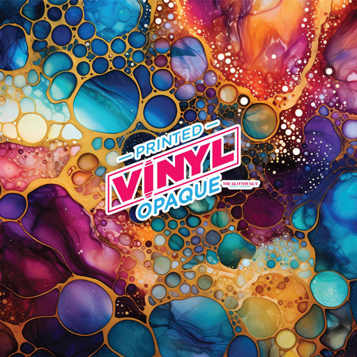 Printed Vinyl - Abstract Inks | Printed Vinyl from The Glitter Guy