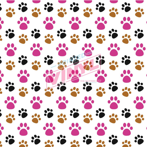 Printed Vinyl - All Paws | Printed Vinyl from The Glitter Guy