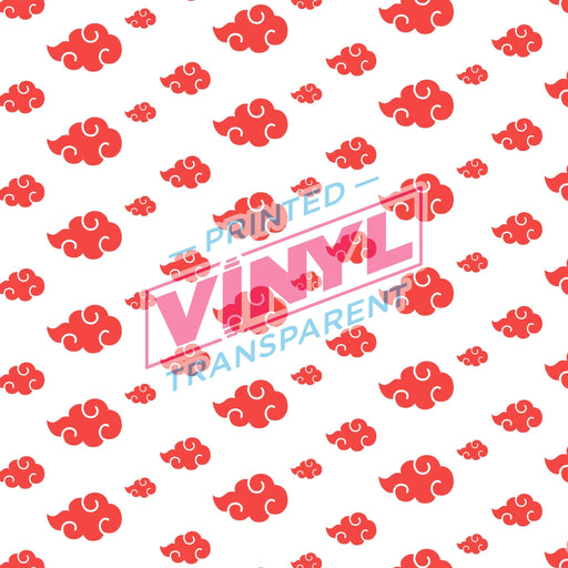 Printed Vinyl - Anime Clouds Transparent | from The Glitter Guy