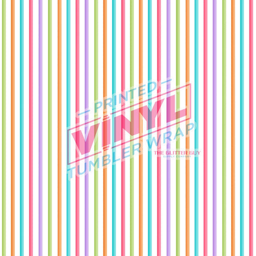Printed Vinyl - Artist Stripes | from The Glitter Guy