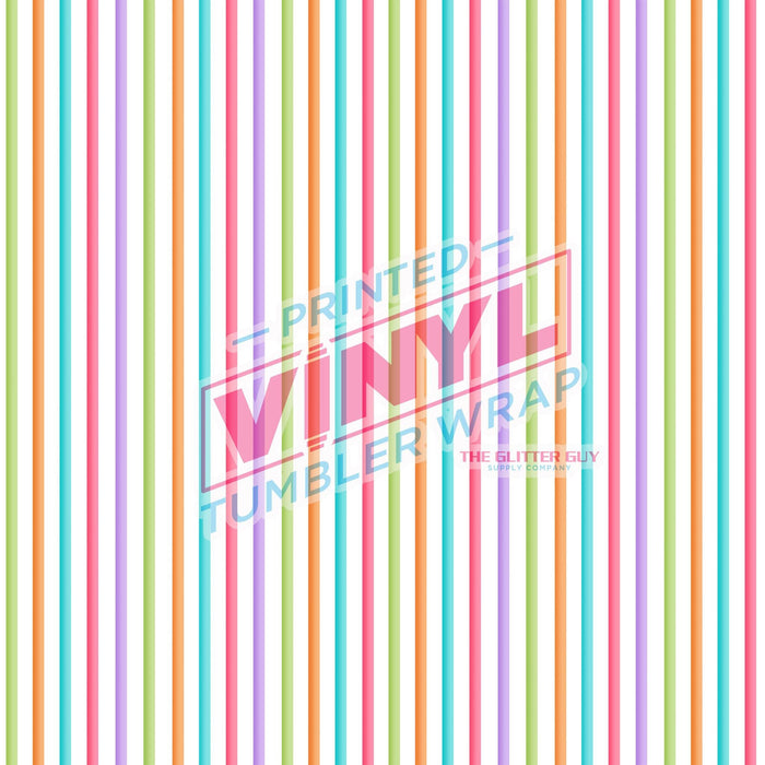 Printed Vinyl - Artist Stripes | from The Glitter Guy