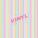 Printed Vinyl - Artist Stripes | from The Glitter Guy