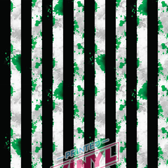 Printed Vinyl - Beetles Stripes | Printed Vinyl from The Glitter Guy