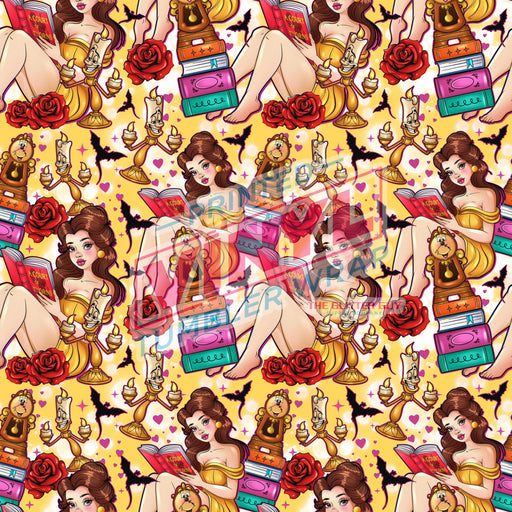 Printed Vinyl - Belles Books | Printed Vinyl from The Glitter Guy