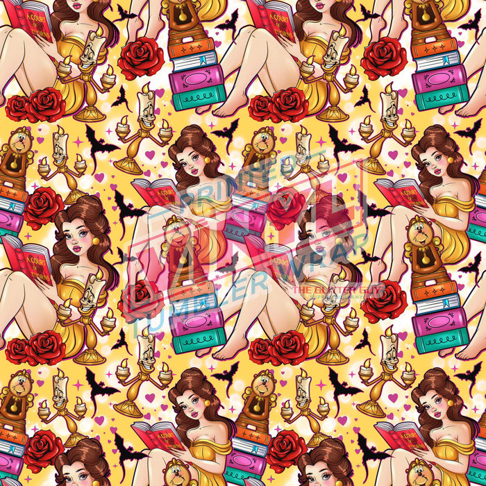 Printed Vinyl - Belles Books | Printed Vinyl from The Glitter Guy