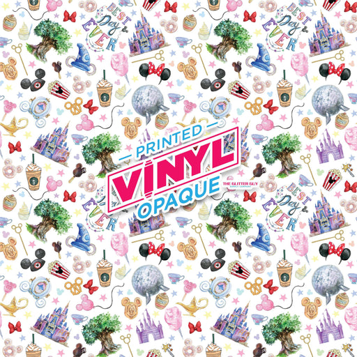 Printed Vinyl - Best Day Ever | Printed Vinyl from The Glitter Guy