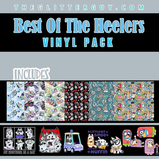 Printed Vinyl - Best Of The Heelers | Printed Vinyl from The Glitter Guy