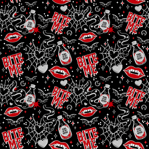 Printed Vinyl - Bite Me | Printed Vinyl from The Glitter Guy