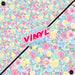 Printed Vinyl - Blooming Pastels | from The Glitter Guy