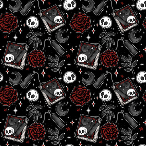 Printed Vinyl - Books With Warnings | Printed Vinyl from The Glitter Guy