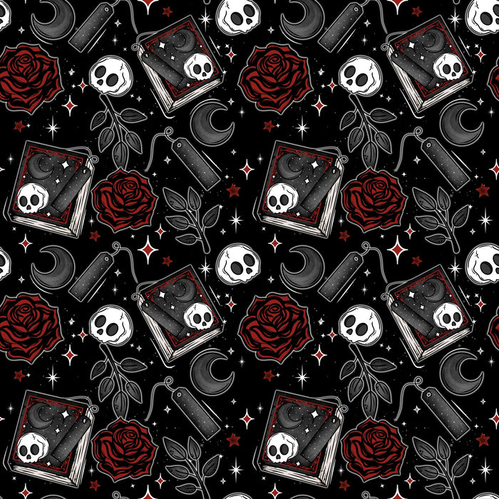 Printed Vinyl - Books With Warnings | Printed Vinyl from The Glitter Guy