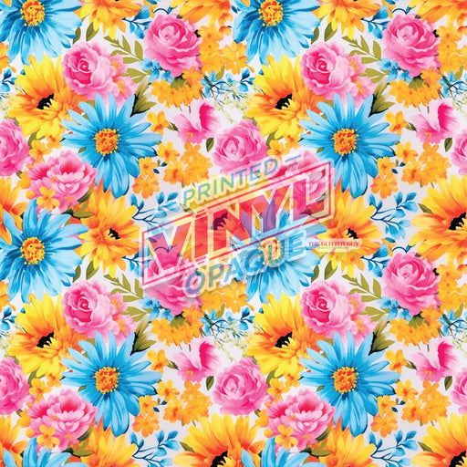 Printed Vinyl - Brightest Bloom | Printed Vinyl from The Glitter Guy