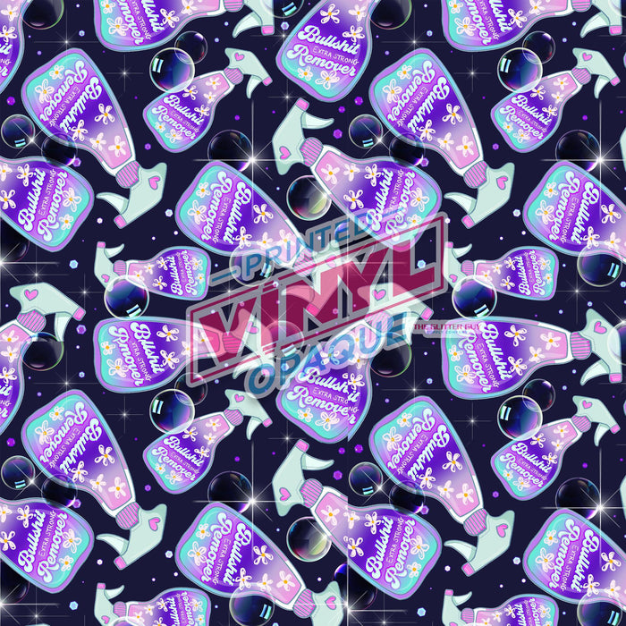 Printed Vinyl - Bullshit Remover | Printed Vinyl from The Glitter Guy