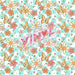 Printed Vinyl - Butterfly Floral Mini | from The Glitter Guy
