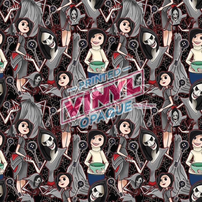 Printed Vinyl - Button Mother | from The Glitter Guy